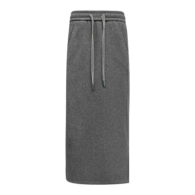 2025冬季新款加绒加厚直筒半身裙