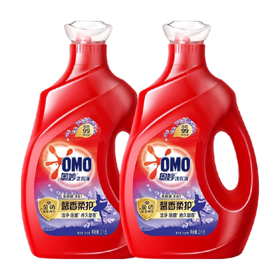奥妙薰衣草酵素洗衣液除菌3kg*2