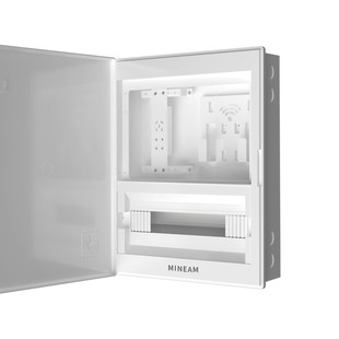 蒙斯朗强弱一体配电箱暗装弱电箱室内强电开关箱家用工程16回路18