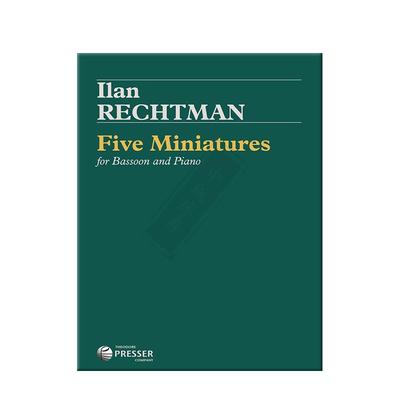 巴松管微型作品5首伊兰雷奇曼