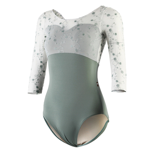 小茉莉刺绣舞蹈服体操服女成人导师形体服连体服芭蕾舞练功服