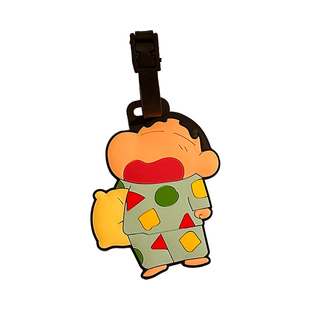 可爱蜡笔小新行李牌旅行箱吊牌行李箱挂牌登机托运牌包包防丢挂件