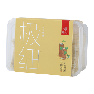 膳丝坊极细山药龙须面750g盒装
