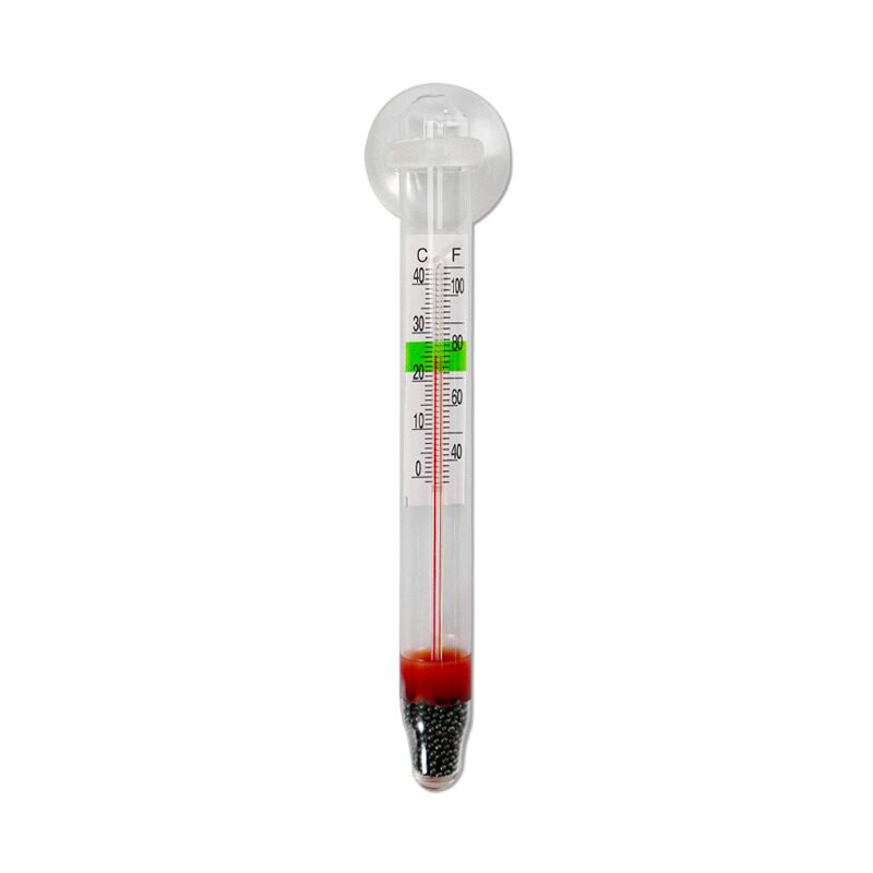 水族小胖挂钩温度计鱼缸温度计热带鱼草缸龟缸海水缸玻璃测量计表