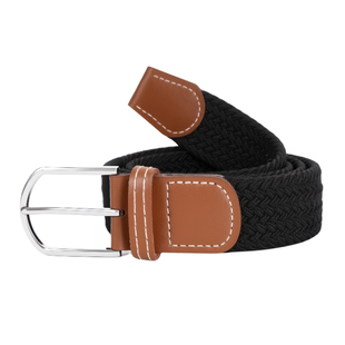 稻草人腰带帆布男士编织弹力松紧裤腰带女2025新款百搭休闲免打孔