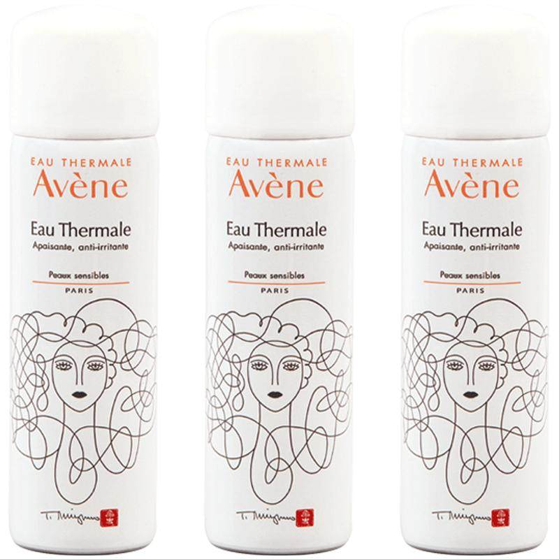 3瓶]雅漾喷雾50ml*3舒泉小喷正品爽肤水化妆水敏感肌保湿补水喷雾