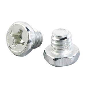 包邮监控摄像头电镀鸭嘴固定支架英制螺丝6*6mm镀锌防锈配件8毫米