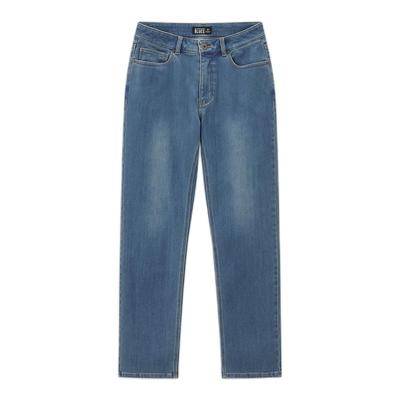 佐丹奴洗水内抓绒牛仔裤五袋款