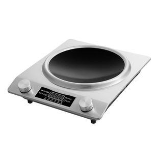 凹面大功率电磁炉5000W猛火爆炒菜家用3500瓦防水凹式商用电磁灶