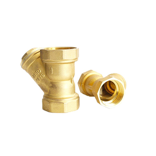 Y型过滤器全铜加厚增压水泵中央空调暖气管道过滤网阀门4分6分1寸