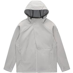 KELME卡尔美梭织外套男冬训练防风连帽加绒运动夹克软壳风衣冲锋