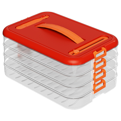 饺子收纳盒冰箱用食品级装水饺馄饨盒子家用保鲜冷冻速冻抄手专用