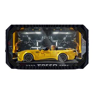 KGBOX乐高SPEED76923 76924 76925赛车汽车亚克力展示盒防尘罩