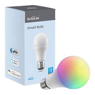 博联Broadlink RGB LED智能Wifi彩色灯泡APP控制Alexa/Google