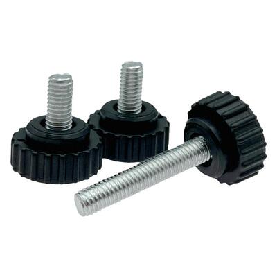 胶头手拧螺丝圆头直纹把手螺栓