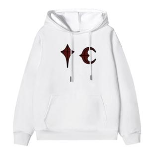 RRR123 X CPFM休闲宽松美式街头连帽卫衣男春秋重磅加绒长袖上衣