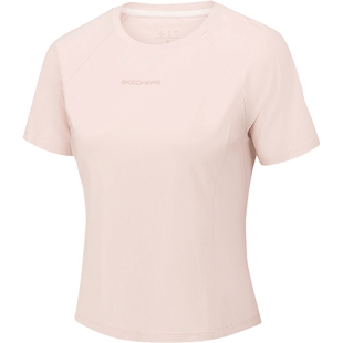 SKECHERS斯凯奇女子运动休闲短袖T恤P226W016-028B