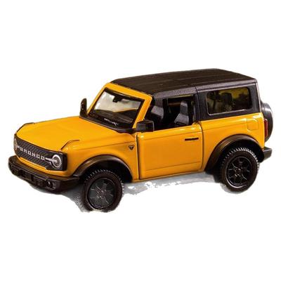 1:36仿真福特烈马合金越野车模型双开门回力小汽车男孩金属玩具车