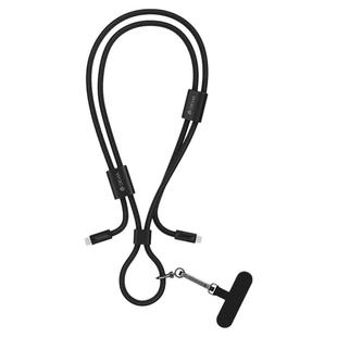 迪沃DEVIA C to C PD60W 快充可调节挂绳数据线1.6米适用苹果华为手机