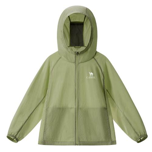 小骆驼儿童皮肤衣凉感夏季2025新款防紫外线大童外套男女童防晒服