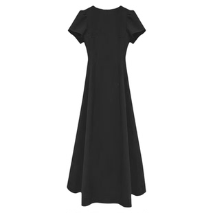 白色连衣裙女小个子绝美晚礼服法式初恋白月光领证登记长裙子夏天