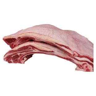 新鲜带皮羊肋排生羊排现杀冷冻内蒙古生羊肉带骨烧烤生鲜羊排骨
