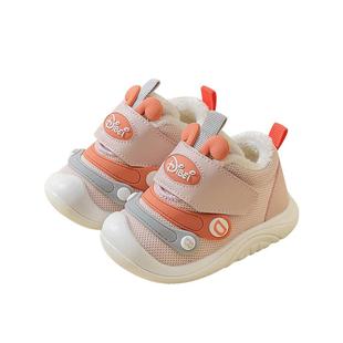 宝宝棉鞋女宝冬季软底加绒1一2-3岁婴儿学步鞋男小童秋冬儿童鞋子