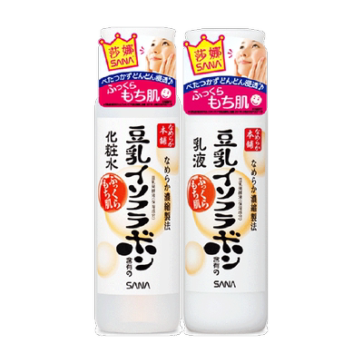 SANA莎娜豆乳美肤水乳组合护肤品