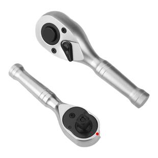 迷你棘轮扳手小型快速短柄棘轮扳手双向小飞套筒扳手工具大飞中飞