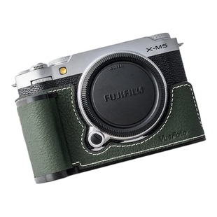 VUEFOTO威富途适用富士XM5真皮保护套FUJIFILM X-M5手柄皮套xm5