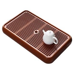 御初阁干泡台电木储水式茶盘2026新款家用轻奢现代高级感小号茶台