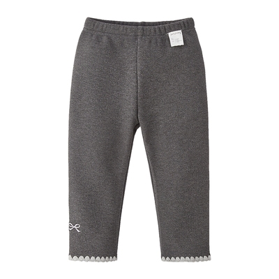 [抗菌远红外]女童外穿打底裤宝宝休闲冬装女小童加绒儿童秋冬裤子