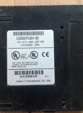 IC693CPU364-BD 成色外观如图毕竟是—议价