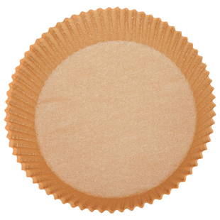 乐焙空气炸锅专用纸吸油纸食物纸垫家用圆形烘焙纸盘烘培隔油垫纸