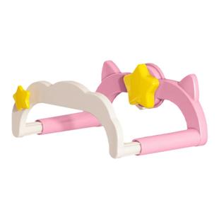 吸盘奶油伸缩脸盆架免打孔壁挂式浴室置物架卫生间盆子收纳架挂架