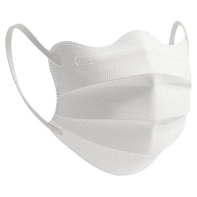 10-15岁青少年蝶形医用口罩白色