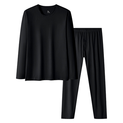 健将男士190g抗菌纯棉保暖套装