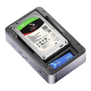 奥睿科 3.5/2.5/m.2硬盘盒扩展坞NVMe/SATA机械固态USB3.2拓展坞雷电4适用macbook笔记本电脑手机平板