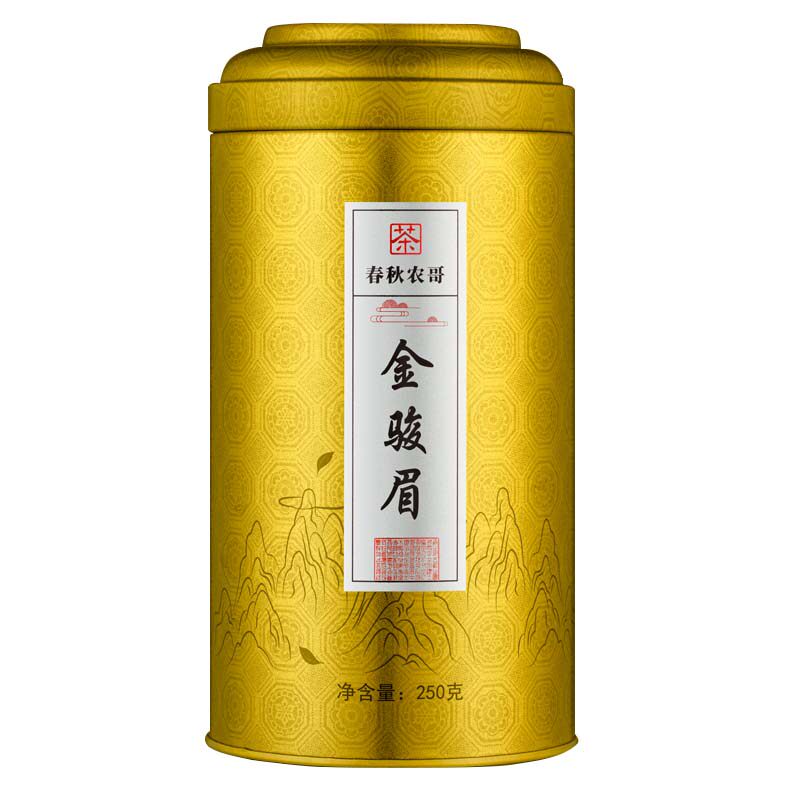 金骏眉茶叶特级正宗武夷蜜香罐装