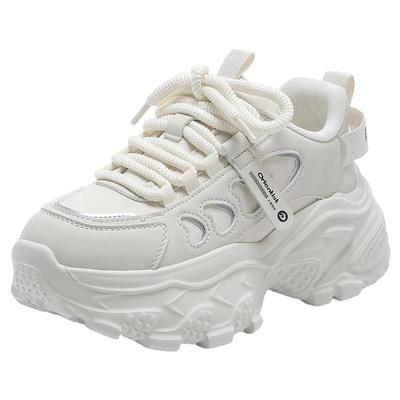 大东官方正品厚底老爹鞋小白鞋