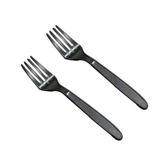 一次性叉子食品级外卖餐具月饼水果茶塑料水果叉泡面叉单独包装