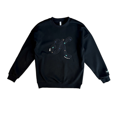 秋冬加绒加厚卫衣男流行保暖衣服