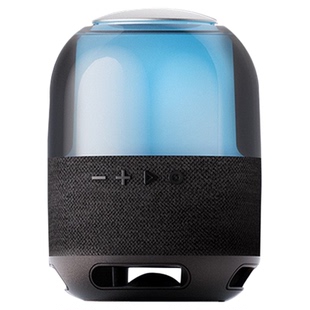 小度智能音箱炫彩版车载蓝牙音响灯效语音遥控闹钟Ai对话音乐电池