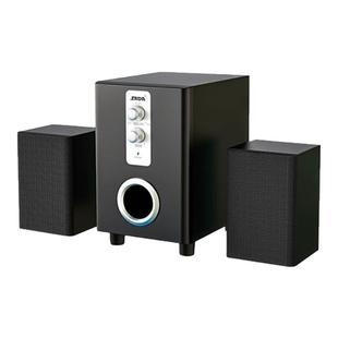 电脑音响家用柏林之声台式笔记本超重低音炮小型木质音箱有线2.1