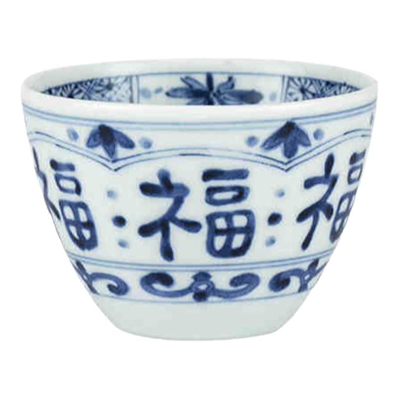 日本釉下彩茶具蓝凛堂陶瓷日式