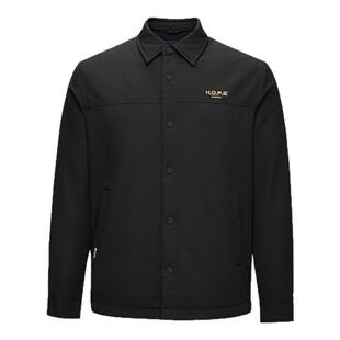 HLA/海澜之家轻薄羽绒服秋冬白鸭绒翻领挺阔耐磨保暖短款外套男