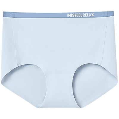 爱美丽3A抗菌无痕凉感中腰平角裤