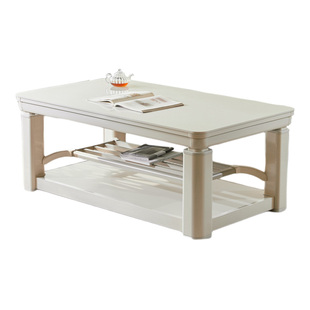 A5贵焱新款升降电暖桌取暖桌茶几一体云母电暖炉家用客厅烤火炉