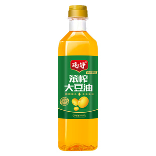 瑀铮非转基因笨榨大豆油800ml一级精炼豆油家用炒菜煎炒烹新日期