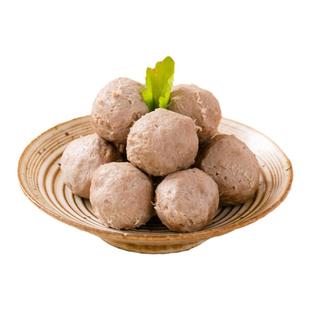 晶华鱼丸潮汕正宗手打牛肉丸牛筋丸组合2斤1000g火锅烧烤汕头特产